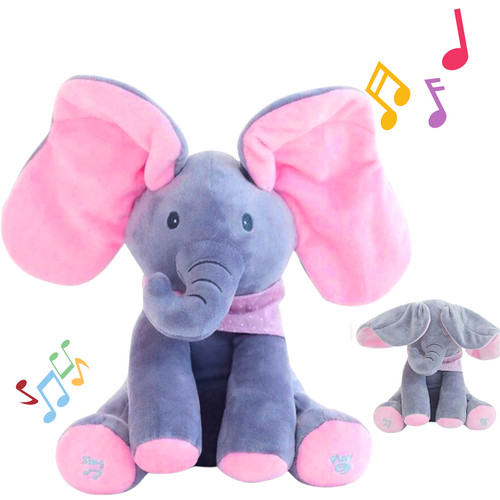 Peluche interattivo peek boo - interattivo, peek-a-boo