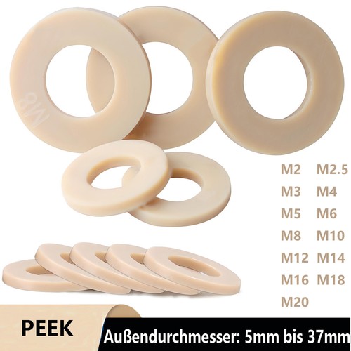 Rondelle peek m3 m4 m5 - m2.5,