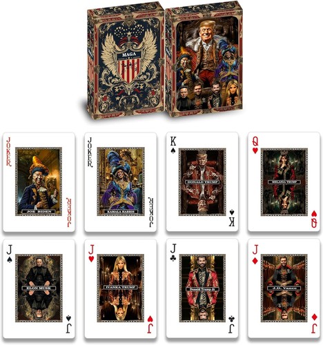 Carte gioco trump - carte, da