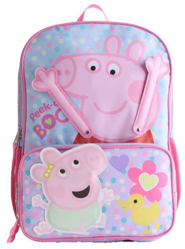 Zaino peppa pig ragazze - zaino, 17"