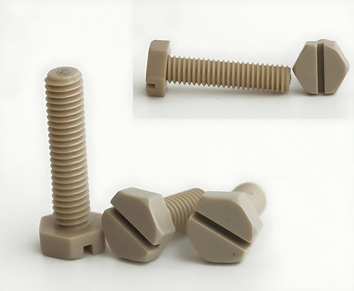 Bulloni esagonali plastica - bulloni,