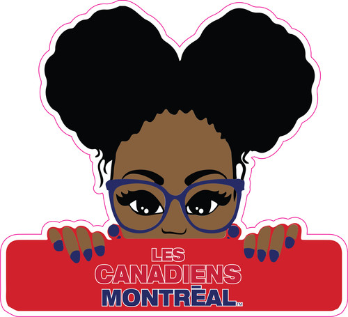 Montreal canadiens peek girl - canadiens,