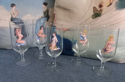 Vintage bicchieri boccali - vintage, 5