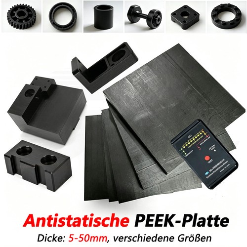 Pannello antistatico peek - pannello,